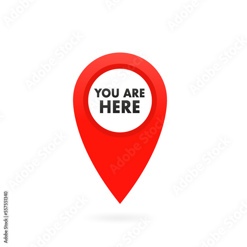 Free Download You are here icons. Information bubble symbol of things. Map pointer with your location marker. Flat icon pointers. Vector illustration - GFXLoad