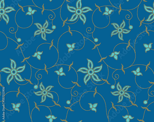 Wallpaper Mural Seamless Gold Foil Design with Background Torontodigital.ca