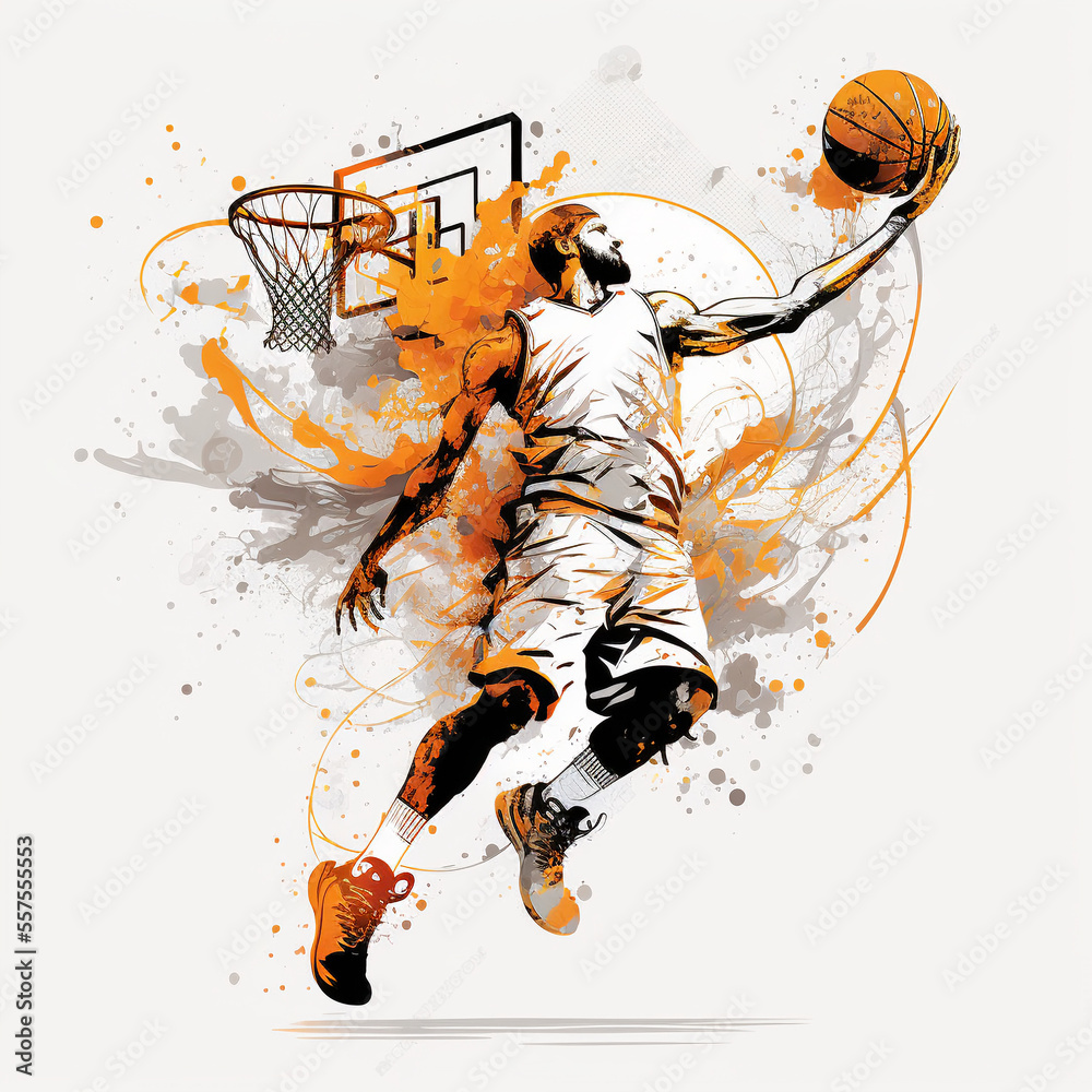 Basketball Illustrations A Collection Of Vector Designs Stock Basketball Illustrations A Collection Of Vector Designs Stock