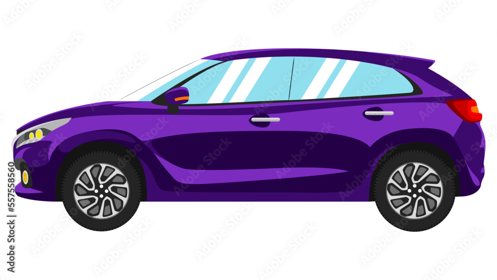 Baleno Side View Colored