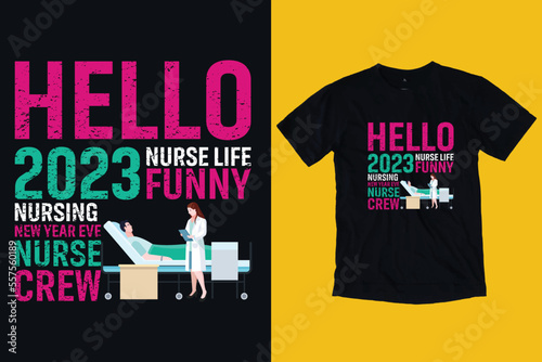 Happy New Year T-Shirt Design