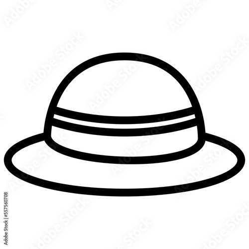 illustration of a hat icon