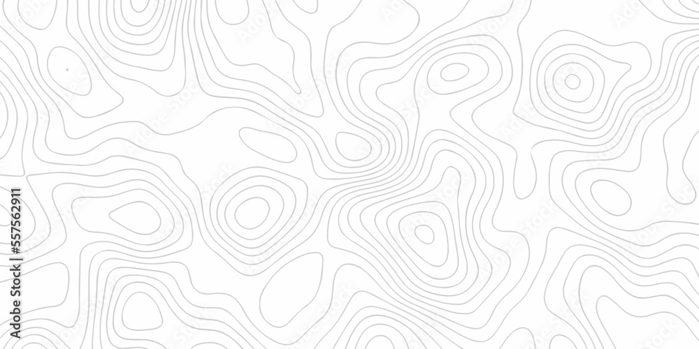 Abstract background with lines Topographic map background. Line topography map contour background, geographic grid. Abstract vector illustration.