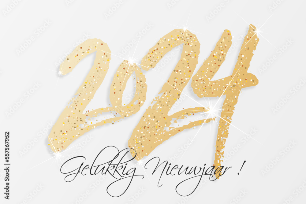 2024 - gelukkig nieuwjaar 2024