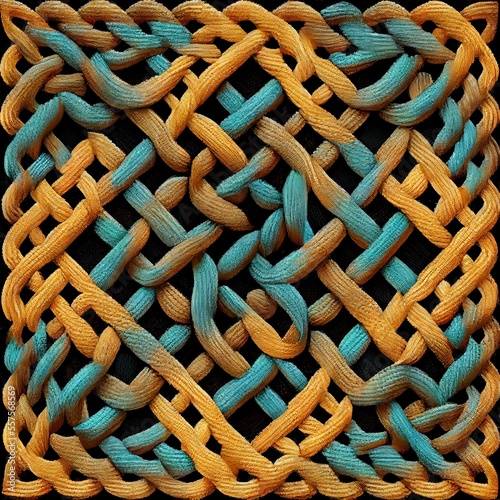 weaved mat photo