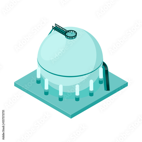 Oil Reservoir Icon