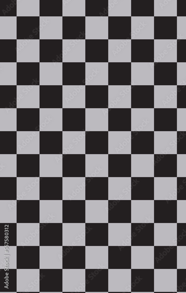 Fototapeta premium aesthetics black checkerboard, gingham, plaid decoration