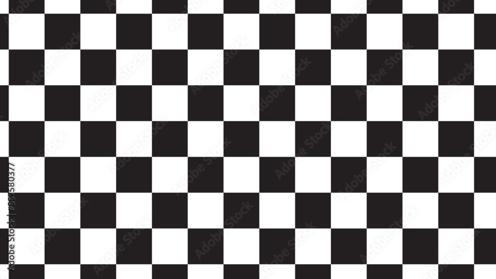 Fototapeta premium aesthetics black checkerboard, gingham, plaid decoration