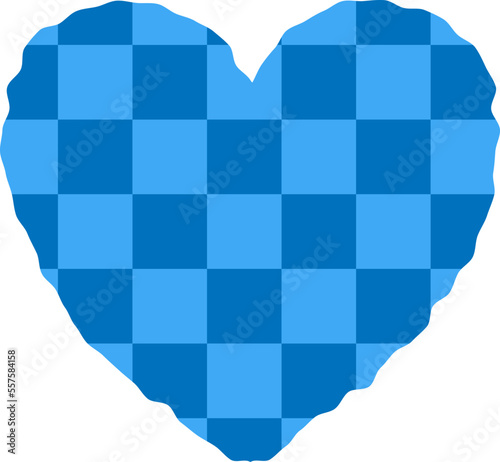 aesthetics cute checkers checkerboard heart shape decoration