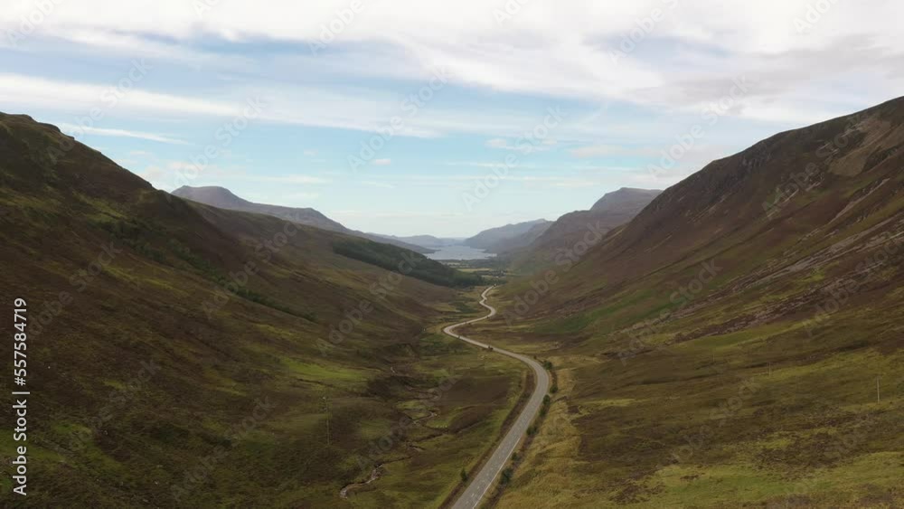Loch Maree from Glen Docherty Loch Maree from Glen Docherty