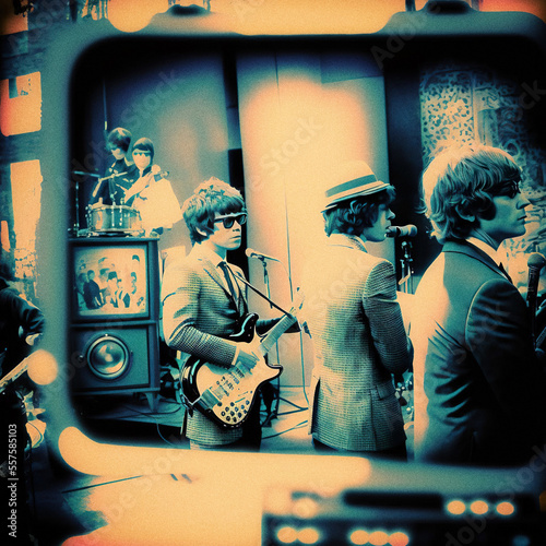 Generative AI, a sixties band broadcast