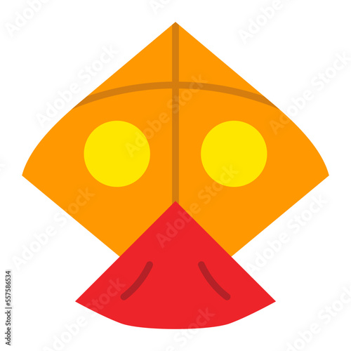 Kite Flat Icon