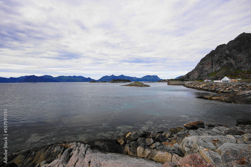Henningsvaer, Austvagoya, Lofoten Archipelago, Norland County, Norway Henningsvaer, Austvagoya, Lofoten Archipelago, Norland County, Norway