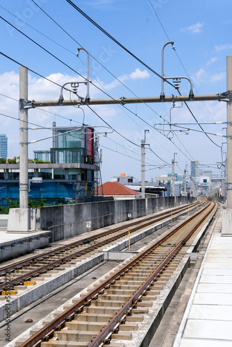 MRT train railway, railway station in the city, railway station in the country, railway in the city