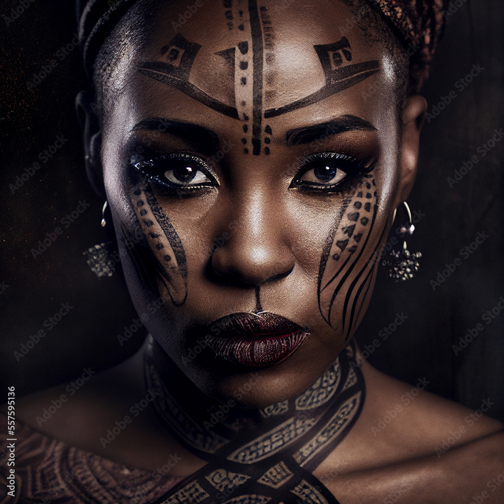 Discover more than 71 afro black queen tattoo best  thtantai2