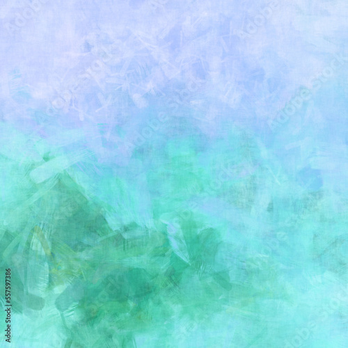 blue and green brush stroke art canvas background