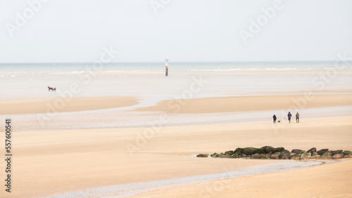 La plage de Cabourg