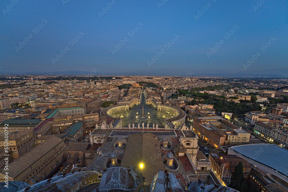 View on the Vatican and St Peters Square