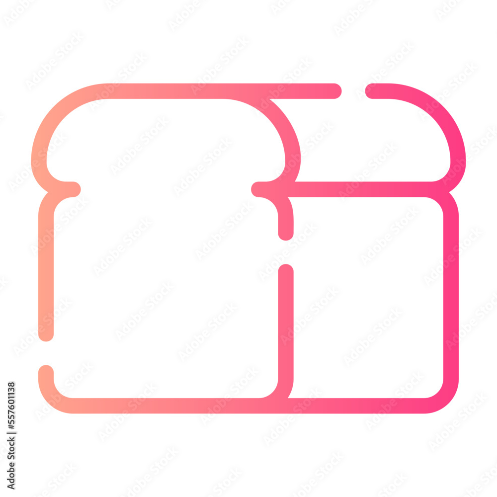 toast gradient icon toast gradient icon