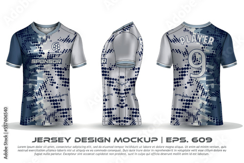 Jersey design sublimation t shirt Premium geometric pattern Incredible Vector collection for Soccer football racing cycling gaming motocross sports