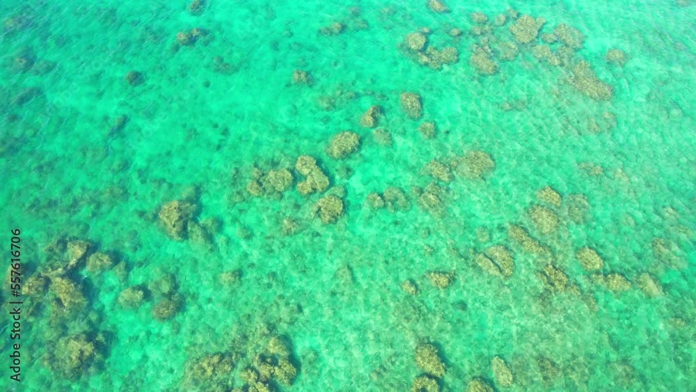 Crystal-clear waters shows the of many dead corals on the seafloor. Degraded marine ecosystems, caused by Tsunami in 2004 and global warming. Tropical sea, Phang Nga, Thailand. nature background. 4K
Crystal-clear waters shows the of many dead corals on the seafloor. Degraded marine ecosystems, caused by Tsunami in 2004 and global warming. Tropical sea, Phang Nga, Thailand. nature background. 4K