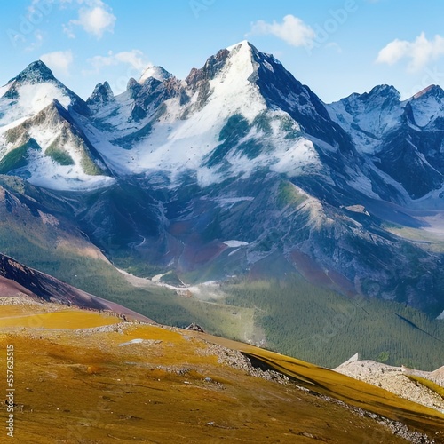 Mountain landscape - generative ai