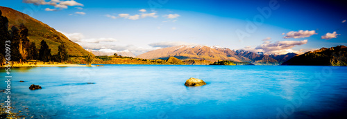 Panoramic View of Lake Wanaka