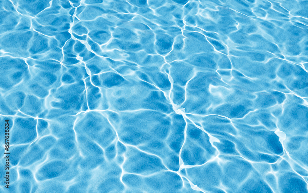 Wave water surface, 3d rendering.