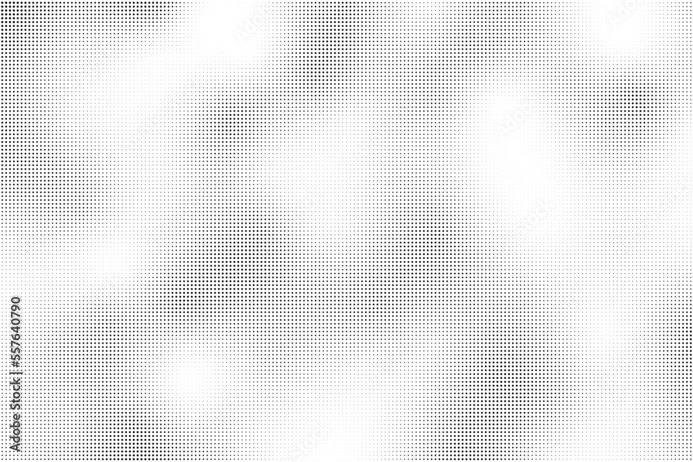 Black and white wave dotted halftone background