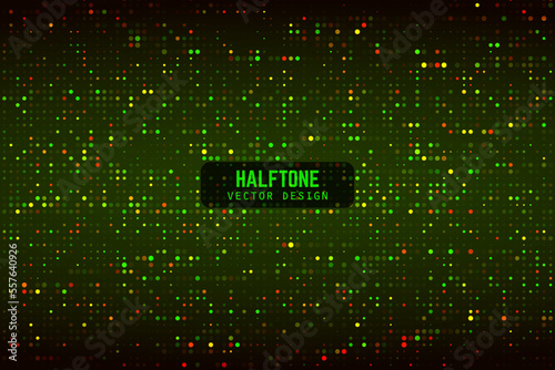 background with dots matrix design for technology design