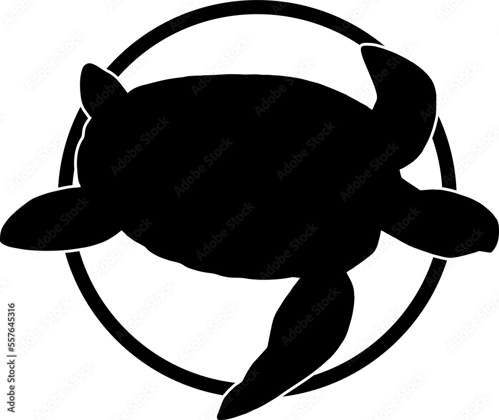 Turtle logo icon black design transparent Turtle logo icon black design transparent
