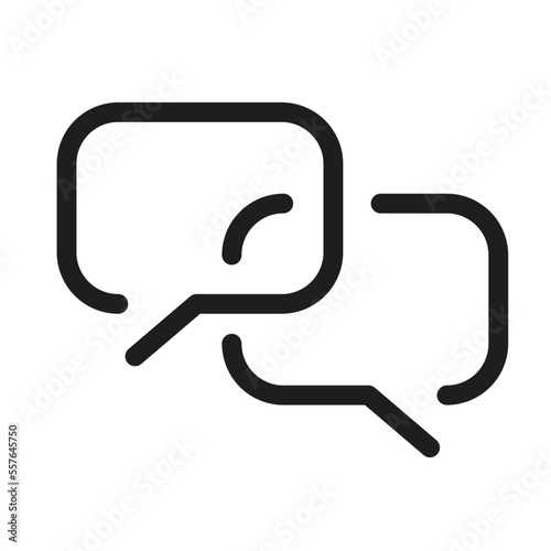 Chat Messages Bubble vector