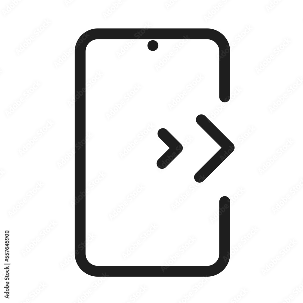 Smartphone Swipe Right Smartphone Swipe Right