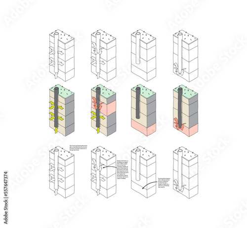 BUILDING POLE CONSTRUCTION DESIGN DRAWING