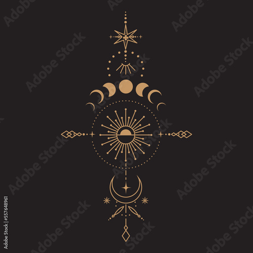 Celestial Magic Mystical and Esoteric Illustration
