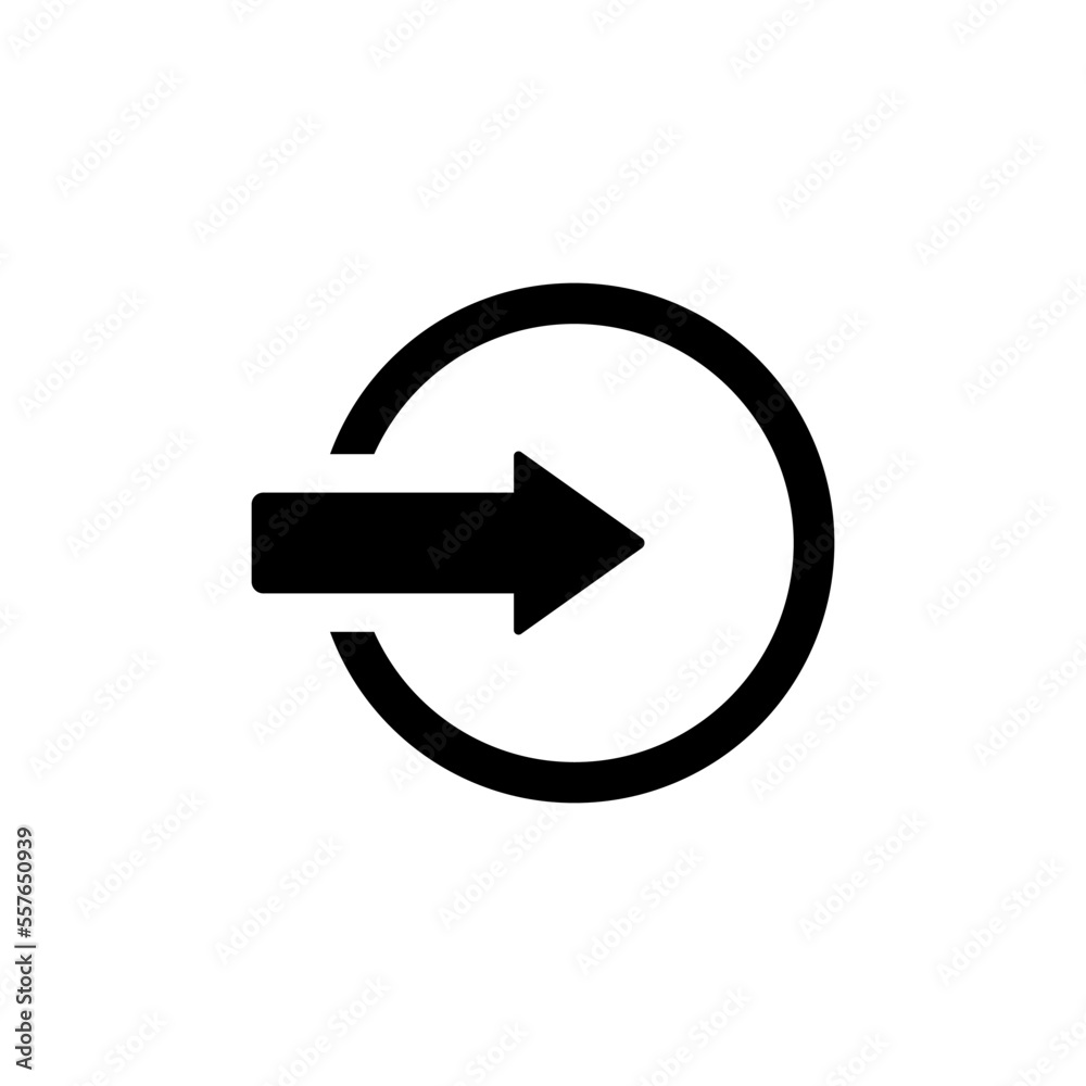 Log-in icon vector design templates Log-in icon vector design templates