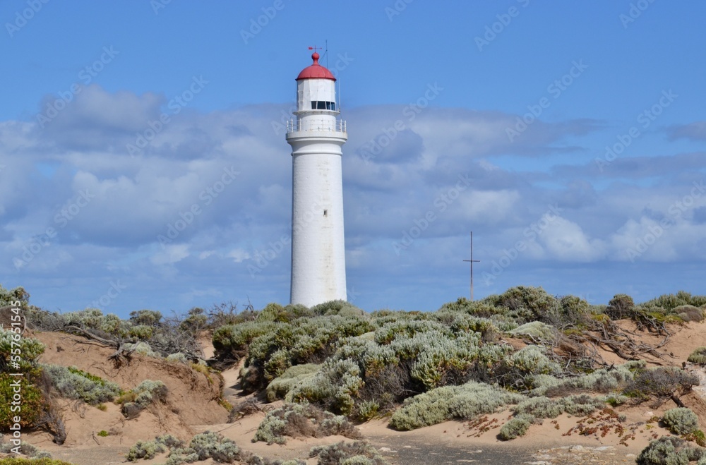 Cape Nelson lighthouse is a remote Victorian light