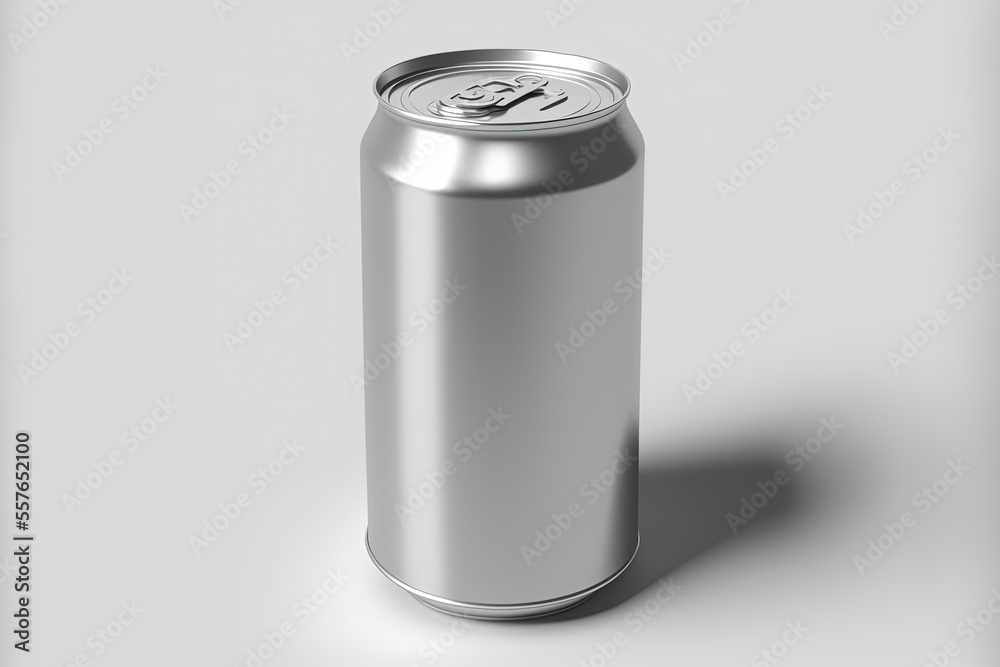 aluminum soda can isolated on white background aluminum soda can isolated on white background
