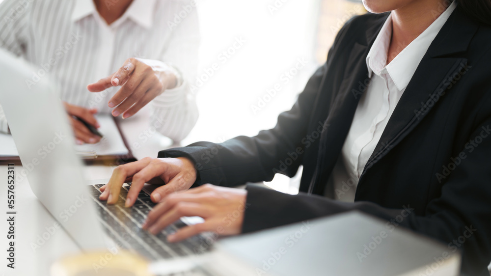 Lawyer discuss the contract and legal document agreement in office. Law and legal concept Lawyer discuss the contract and legal document agreement in office. Law and legal concept