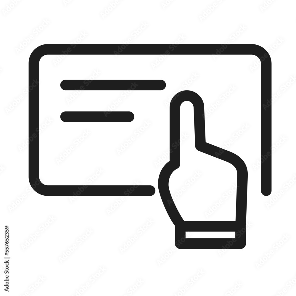 Invoice hand Select icon Invoice hand Select icon