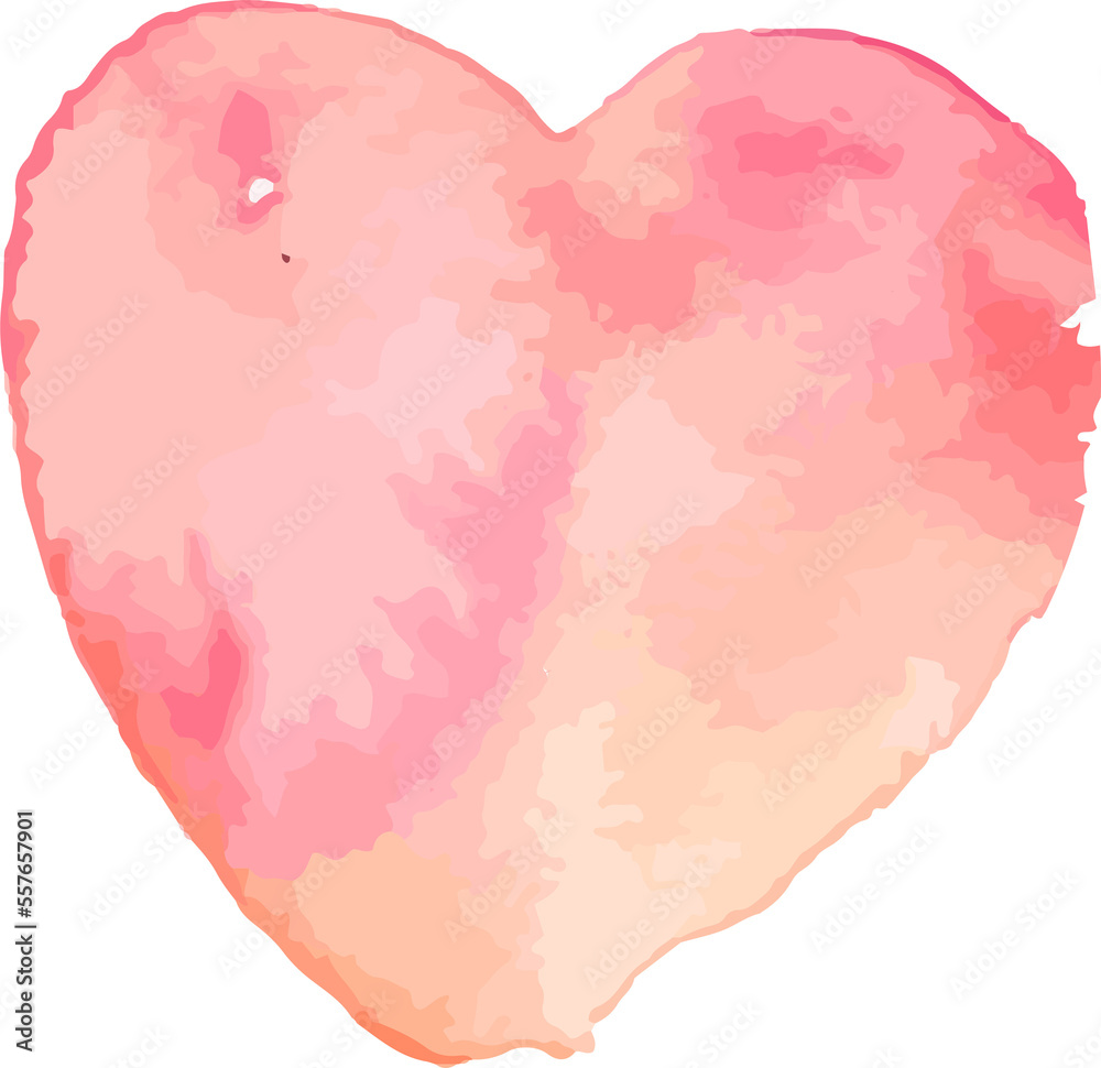 watercolor heart. Concept - love, relationship, art, painting, colourful watercolor heart. Concept - love, relationship, art, painting, colourful