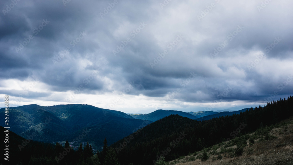 Ukrainian Carpathian Mountains Nature