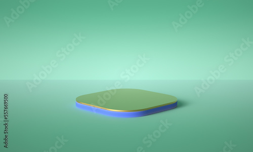 3D rendering of promotional background
