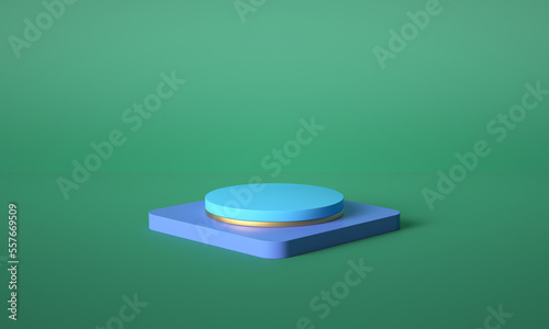 3D rendering of promotional background