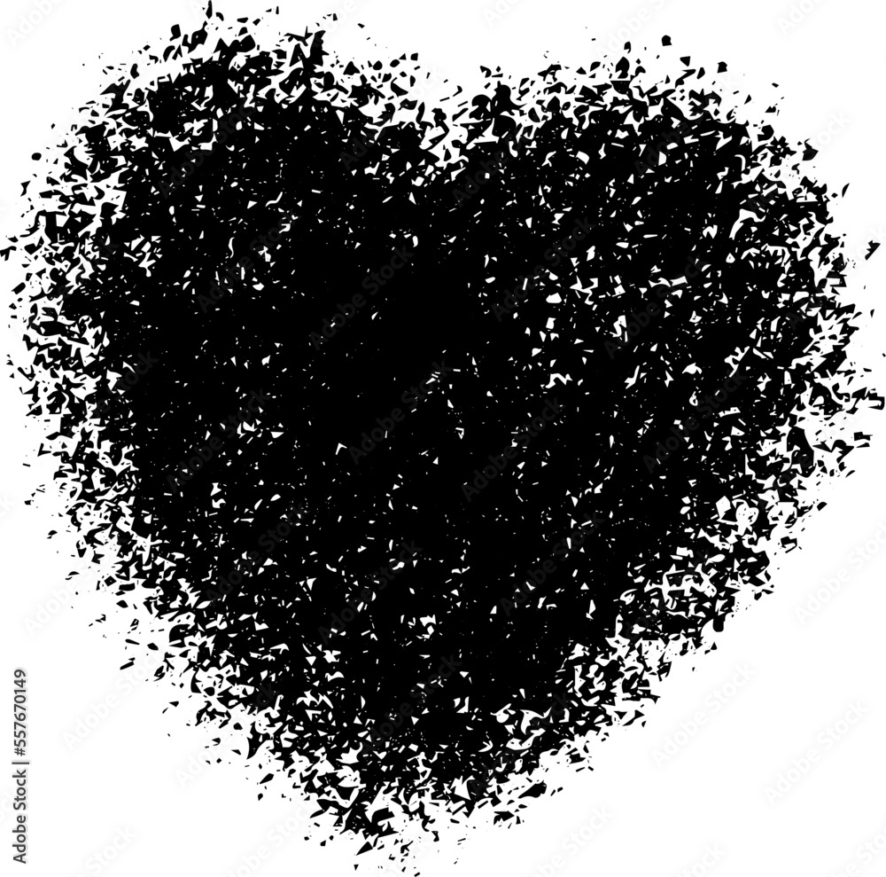 Doodle hand-drawn heart, black drawing element for valentine, vector illustration Doodle hand-drawn heart, black drawing element for valentine, vector illustration