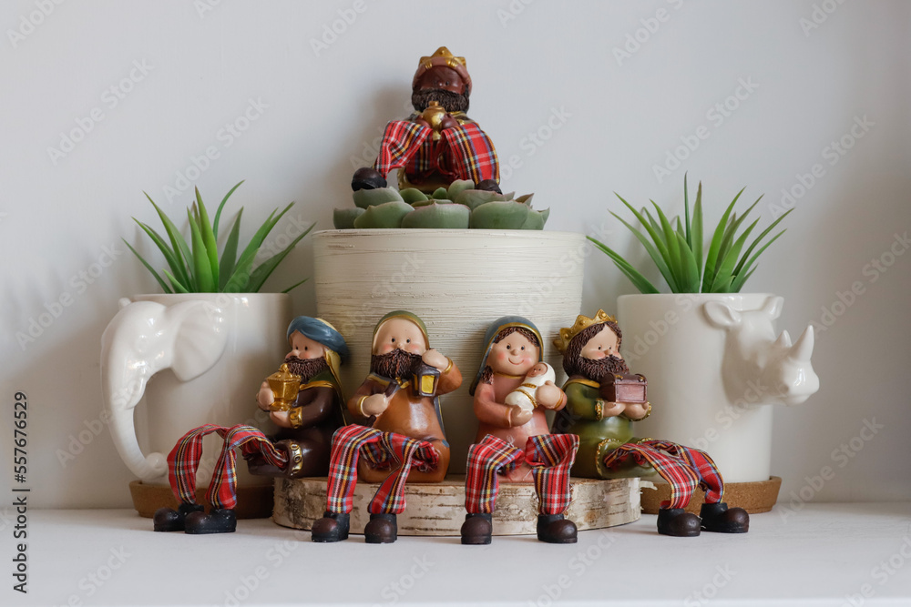 Los tres reyes magos, Melchor, Gaspar y Baltasar // The three wise men ...