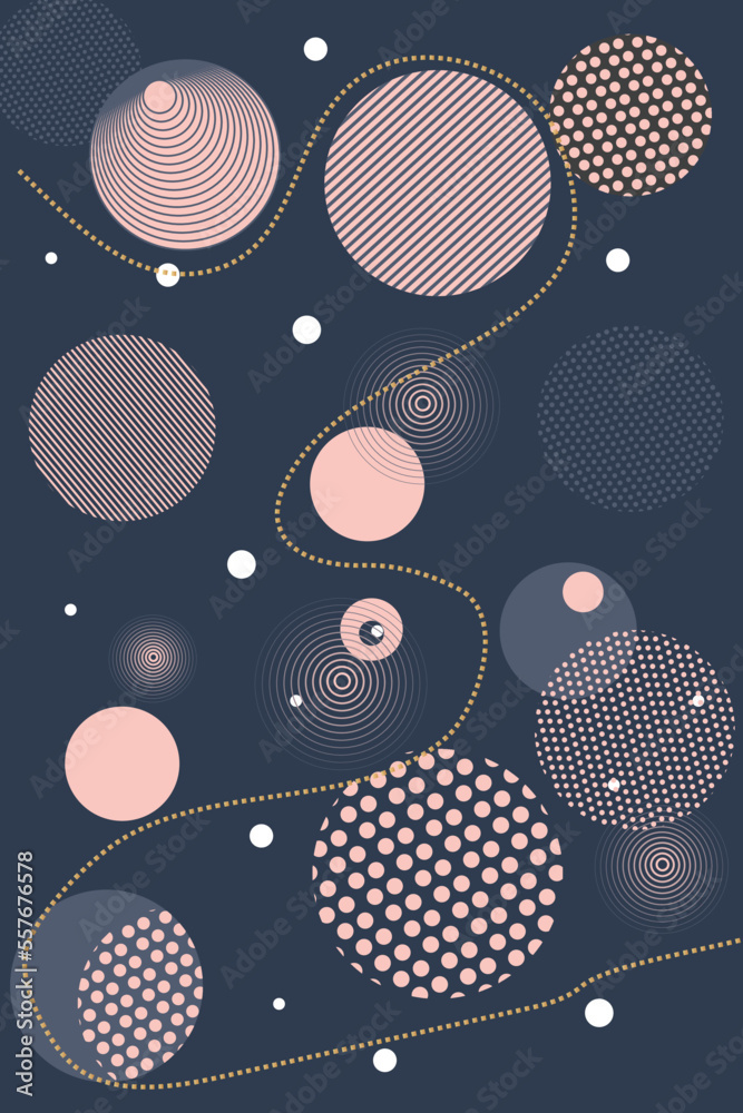 Modern geometric backgrounds from circles with space for text. Business card, advertising flyer, web background. Abstract concept for postcard, invitation, card, poster design. Circle layered overlay Modern geometric backgrounds from circles with space for text. Business card, advertising flyer, web background. Abstract concept for postcard, invitation, card, poster design. Circle layered overlay