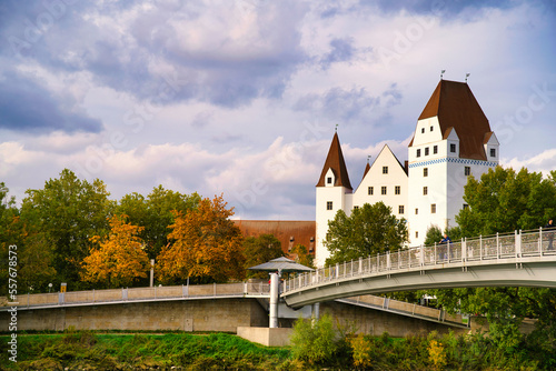 The New Castle, Ingolstadt, Germany lock, tourist attraction, sightseeing, tour, tourism romantic