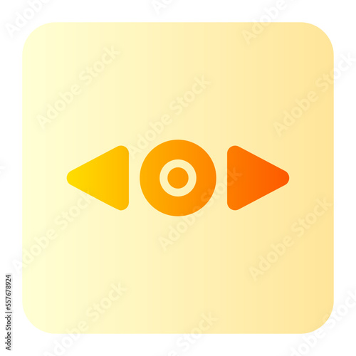 orientation gradient icon
