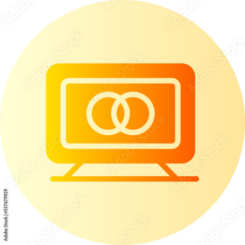 imac computer gradient icon
